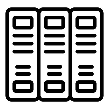 Dizinler iş raporu simgesi, özet biçimi