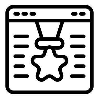 Web sıralama simgesi, özet biçimi