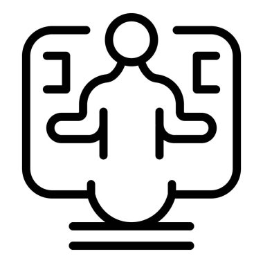 Yönetici çevrimiçi ders simgesi, özet biçimi