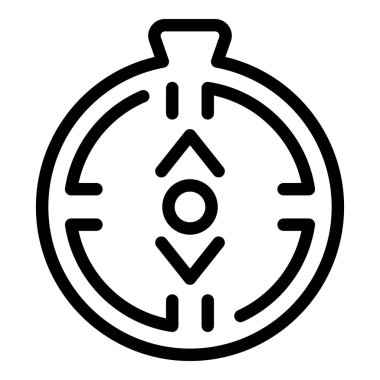 Pusula eğilimi simgesi, özet biçimi