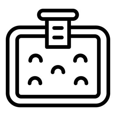 Havuz ikonu, taslak biçimi