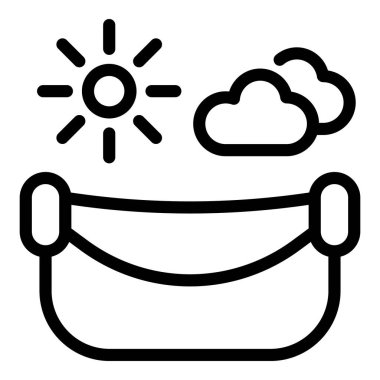 Lounge Garden simgesi, taslak biçimi