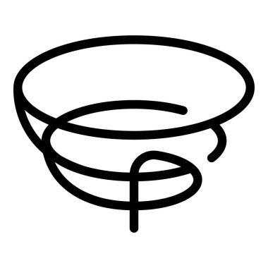 İpli kement simgesi, taslak biçimi