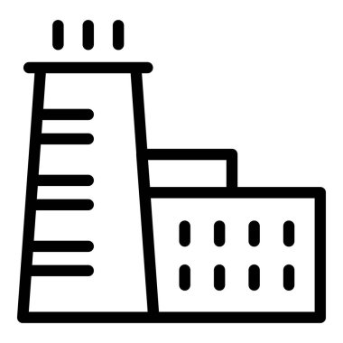 Gaz emisyon baca simgesi, özet biçimi