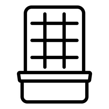 Okul yemeği paketi simgesi, özet biçimi