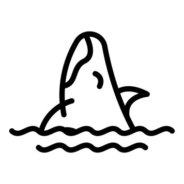 Deniz balinası simgesi, taslak biçimi