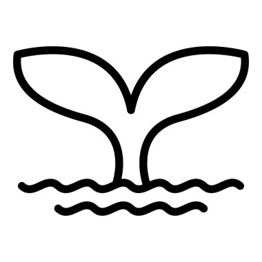 Balina kuyruğu simgesi, taslak biçimi