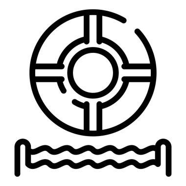 Yaşam şamandırası simgesi, özet biçimi