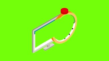 Yazılım test simgesi canlandırması