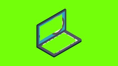 Web programlama simgesi canlandırması