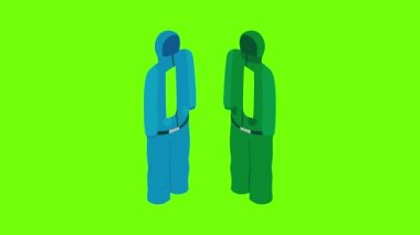 Kış sporları ikonu animasyonu