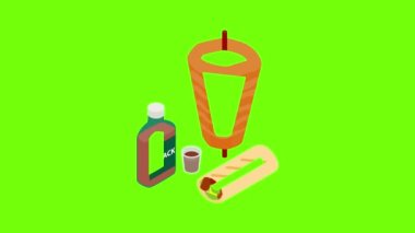 Türk mutfak simgesi canlandırması