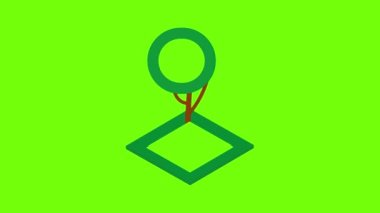 Küresel ağaç simgesi canlandırması