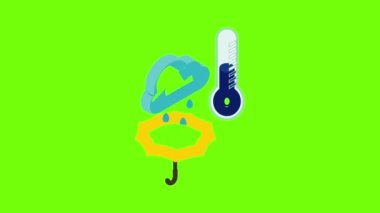 Hava tahmin simgesi canlandırması