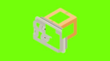 Yakıt tankı simgesi canlandırması