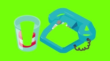 Diş danışma simgesi canlandırması