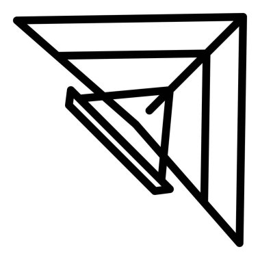 Askılı planör simgesi, özet biçimi