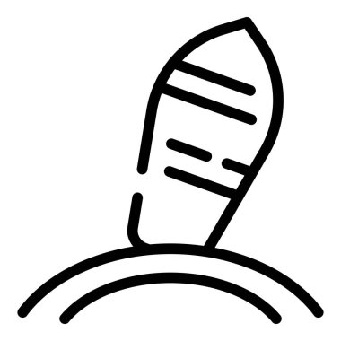 Sörf tahtası simgesi, özet biçimi