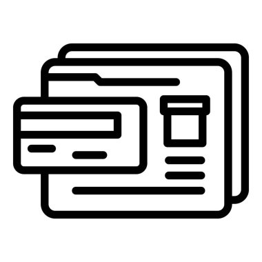 Çevrimiçi satın alma simgesi, özet biçimi