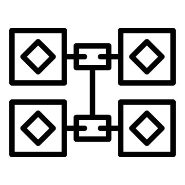 Engelleme zinciri devrim simgesi, özet biçimi