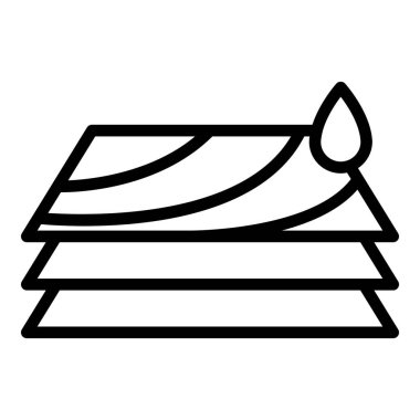 Filtre katmanı su simgesi, özet biçimi