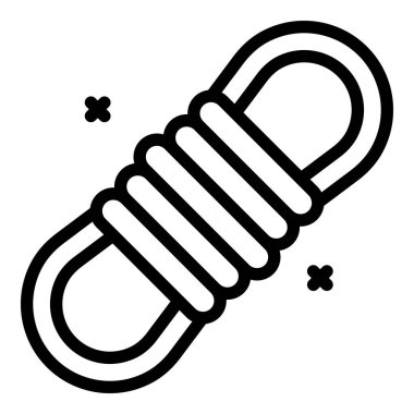 Yürüyüş ipi simgesi, özet biçimi