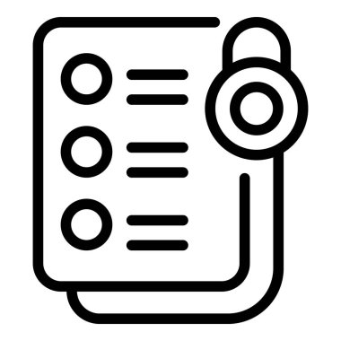 Özel tıbbi test simgesi, özet biçimi