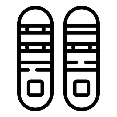 Hastalık test tüpleri simgesi, özet biçimi