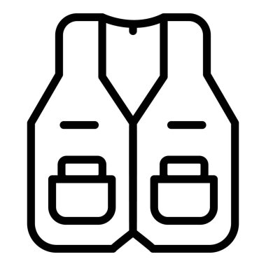 Safari kumaş simgesi, özet biçimi