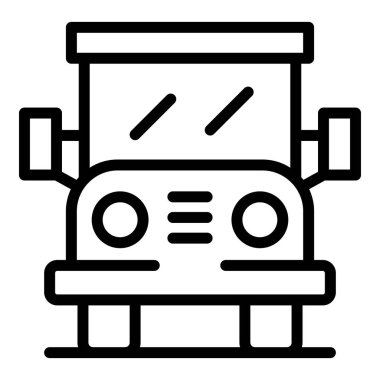 Off road car simgesi, taslak biçimi