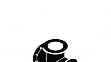 Çapraz borulu su simgesi canlandırması