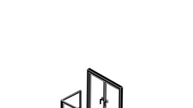 Glass balcony icon animation