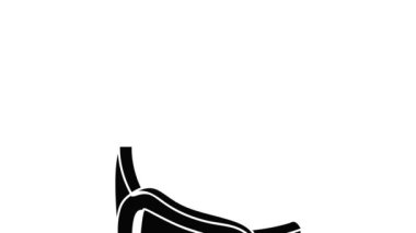 Double buckle belt icon animation