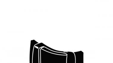 Men belt icon animation