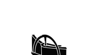 Podium fashion belt icon animation