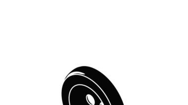 Fashion clothes button icon animation