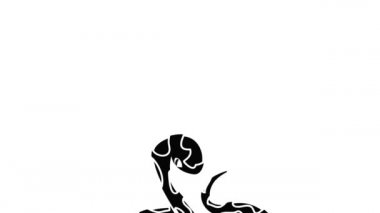 Boa yılanı simgesi canlandırması