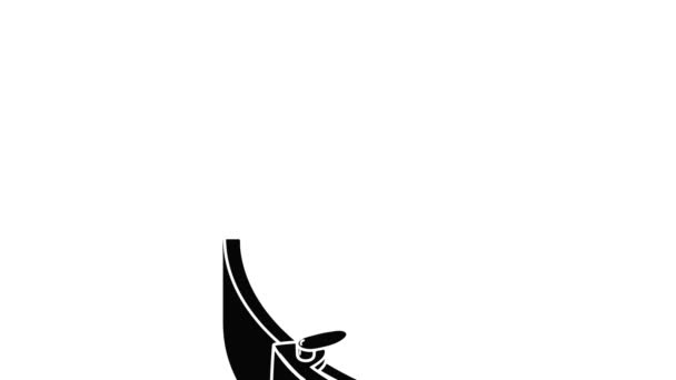 Gold belt buckle icon animation