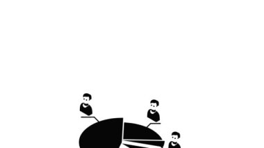 Election diagram icon animation