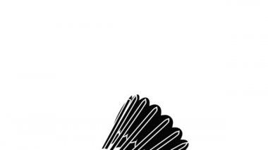 Badminton icon animation