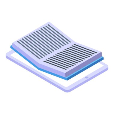 Çevrimiçi katalog simgesi, izometrik biçim