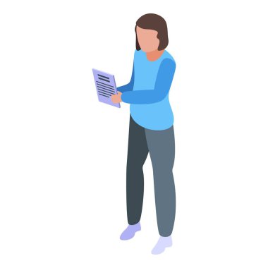 Kahve üreticisi simgesi, izometrik stil.