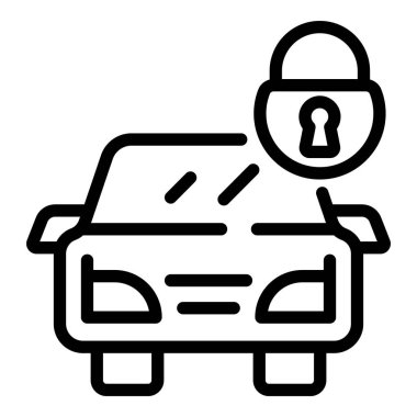 Yükümlü araba simgesi, taslak biçimi