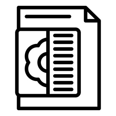 Sayfa simgesi, özet biçimi yazdırılıyor