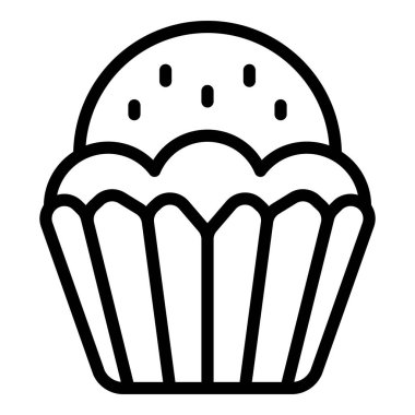 Pastane kek ikonu, taslak biçimi