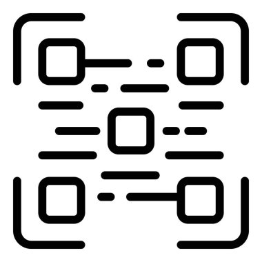 qr kod simgesi, özet biçimi sipariş et