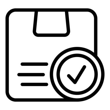 Gönderilen paket simgesi, özet biçimi