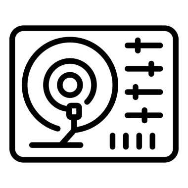 DJ araç simgesi, özet biçimi