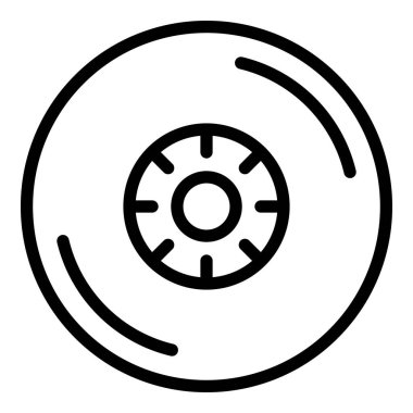 Parti müzik disk simgesi, özet biçimi