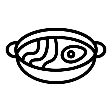 Güney Kore yemek ikonu, taslak biçimi